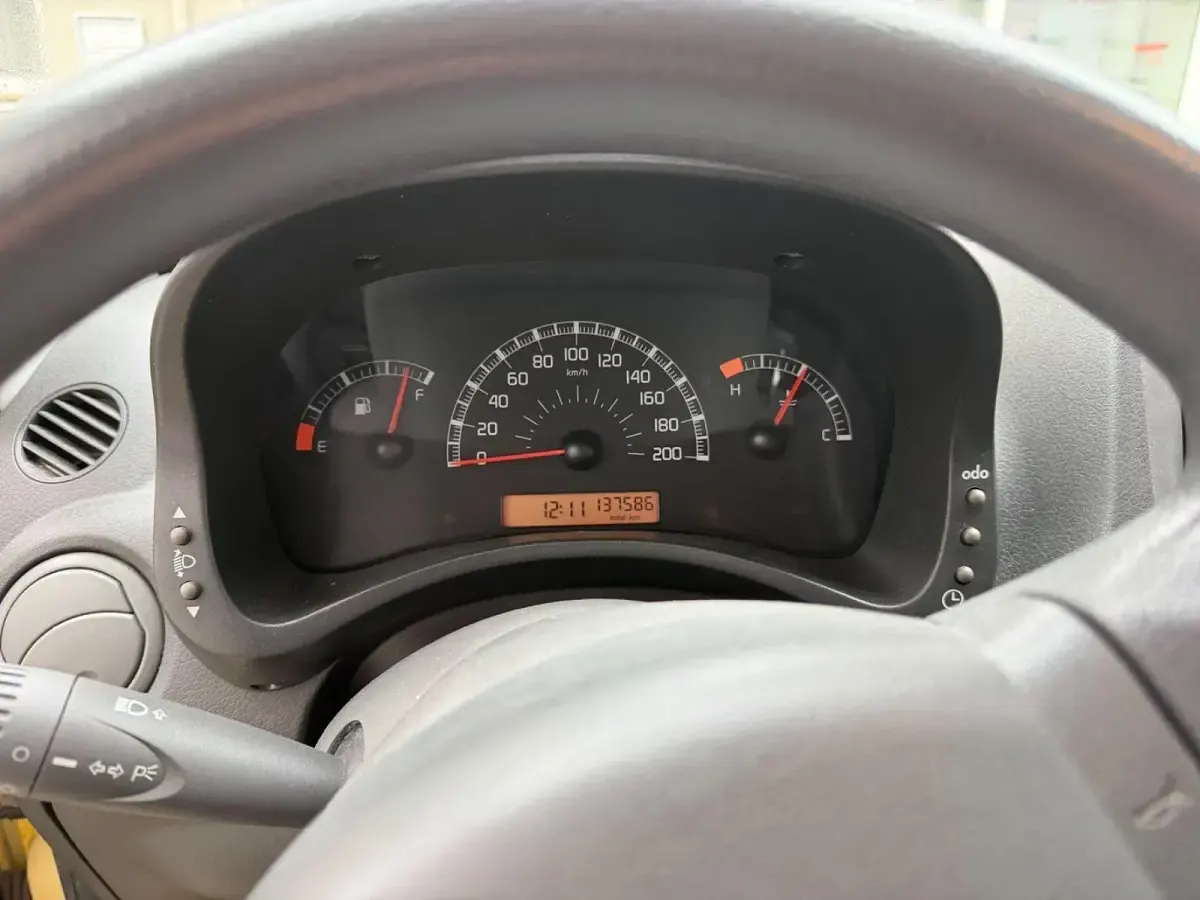 Gebraucht Fiat Panda 54 PS (39 kW) 2009 Gelb Kleinwagen