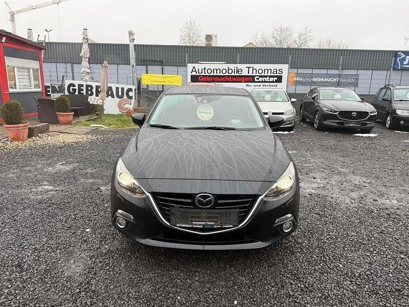 Gebraucht Mazda 3 Sports-Line 120 PS (88 kW) 2016 Schwarz Limousine