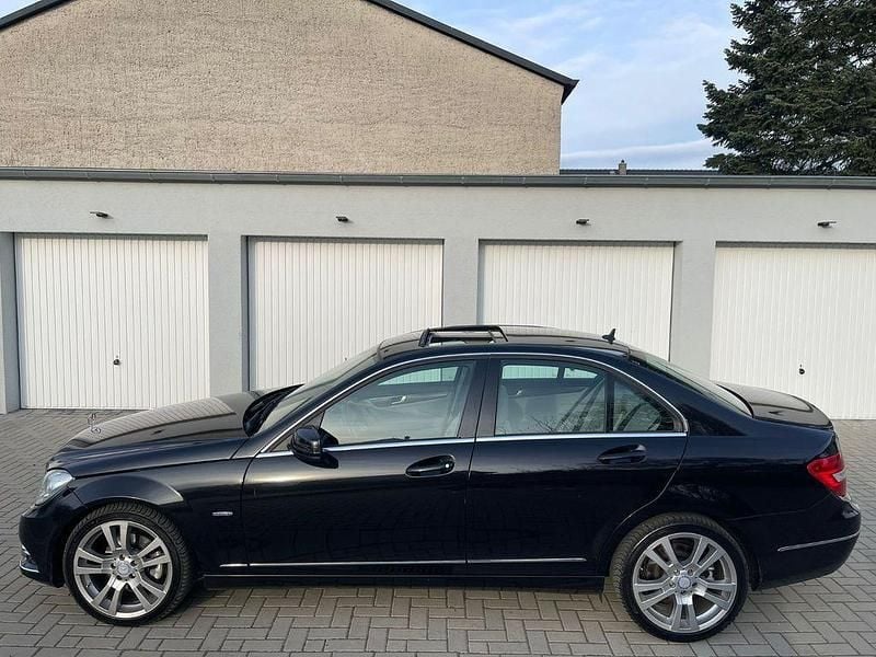 Brugt Mercedes C200 184 HK (135 kW) 2011 Sort Sedan
