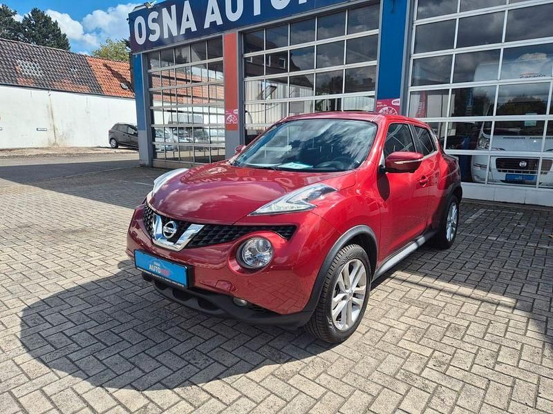 Gebraucht Nissan Juke Acenta 116 PS (85 kW) 2015 Rot SUV