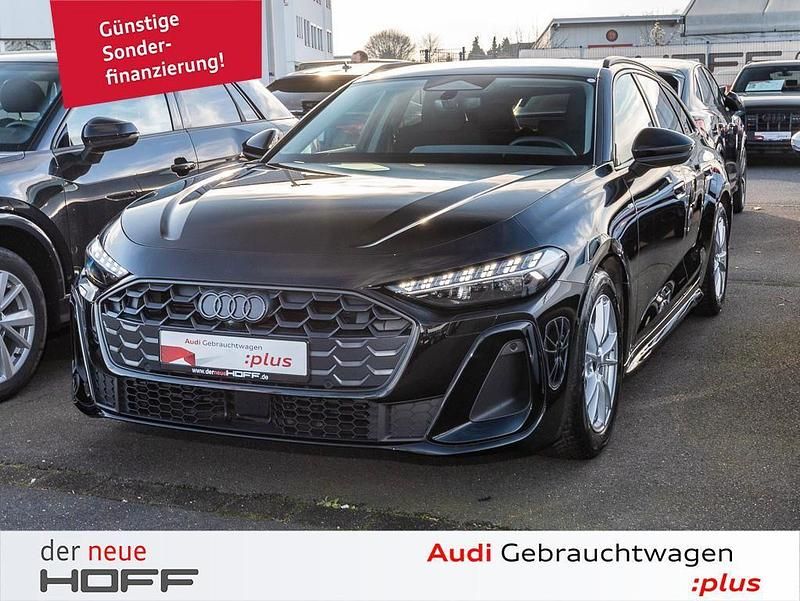 Mythosschwarz metallic Gebraucht 2025 Audi A5 S-Line Kombi | 49.995 € (Superpreis) - Bild 1/4