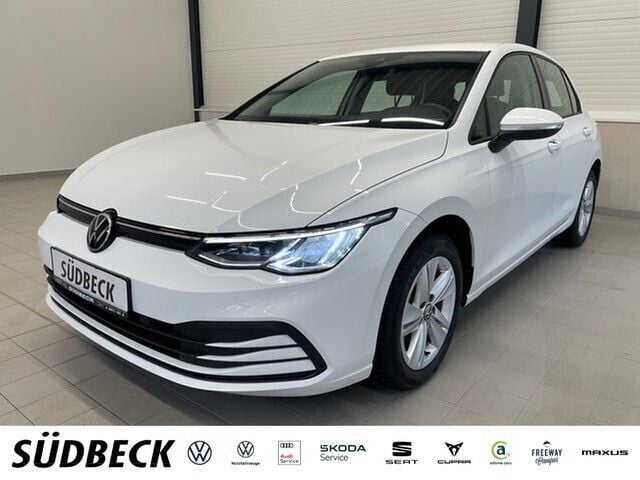 Weiß Gebraucht 2021 VW Golf VIII Life Limousine | 17.980 € (Fairer Preis) - Bild 1/4