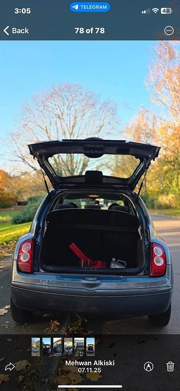 Blau Gebraucht 2009 Nissan Micra Kleinwagen | 2.600 € (Etwas zu teuer) - Bild 1/4