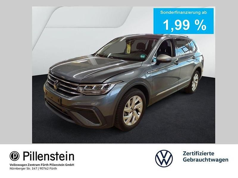 Grau Gebraucht 2024 VW Tiguan Allspace Life SUV | 37.809 € (Guter Preis) - Bild 1/2