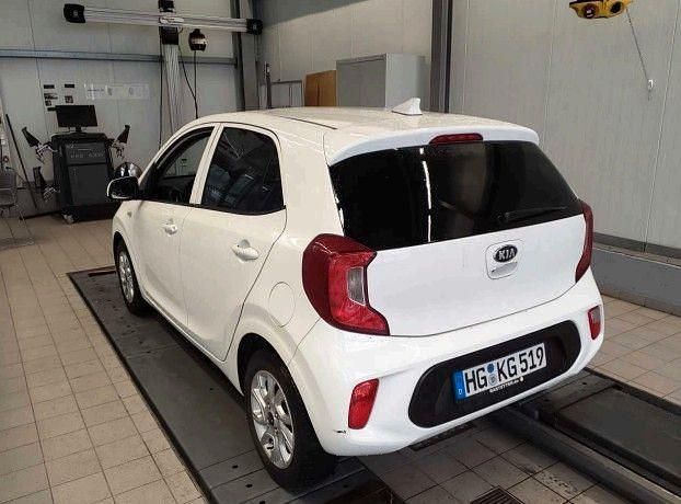 Gebraucht Kia Picanto Attract 67 PS (49 kW) 2019 Weiß Kleinwagen