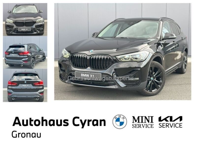 Schwarz uni Gebraucht 2021 BMW X1 Sport Line SUV | 22.500 € (Fairer Preis) - Bild 1/4