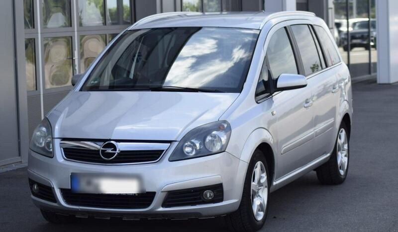 Silber Gebraucht 2008 Opel Zafira Van / Kleinbus | 2.799 € (Fairer Preis) - Bild 1/4