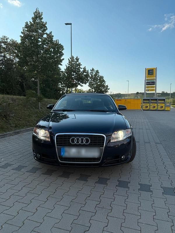 Blau Gebraucht 2006 Audi A4 Cabriolet Cabrio | 6.400 € (Guter Preis) - Bild 1/4