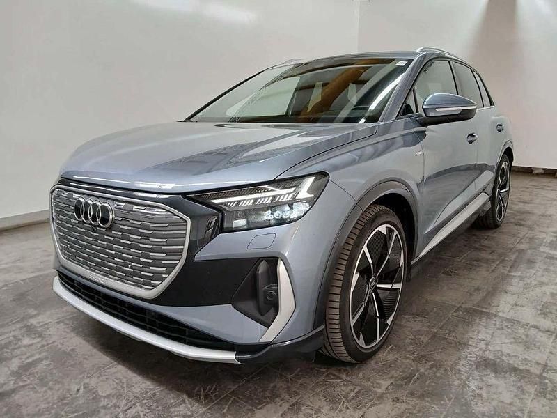 Blau Gebraucht 2022 Audi Q4 e-tron S-Line SUV | 35.800 € (Fairer Preis) - Bild 1/2