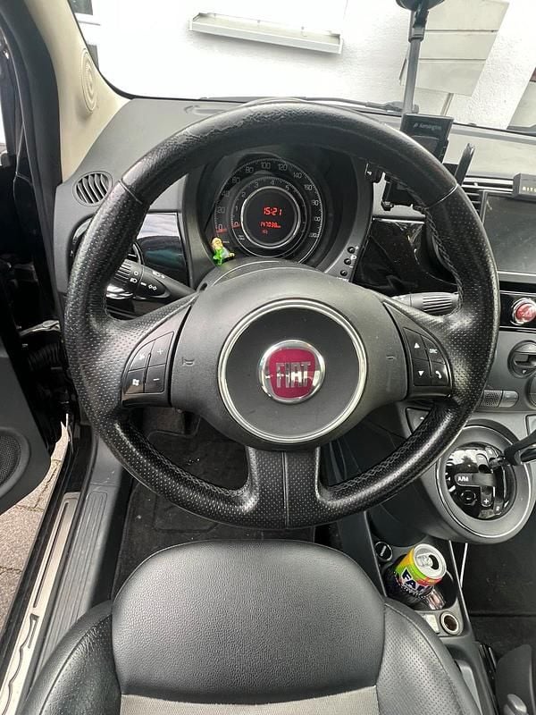 Gebraucht Fiat 500 100 PS (73 kW) 2008 Schwarz Kleinwagen