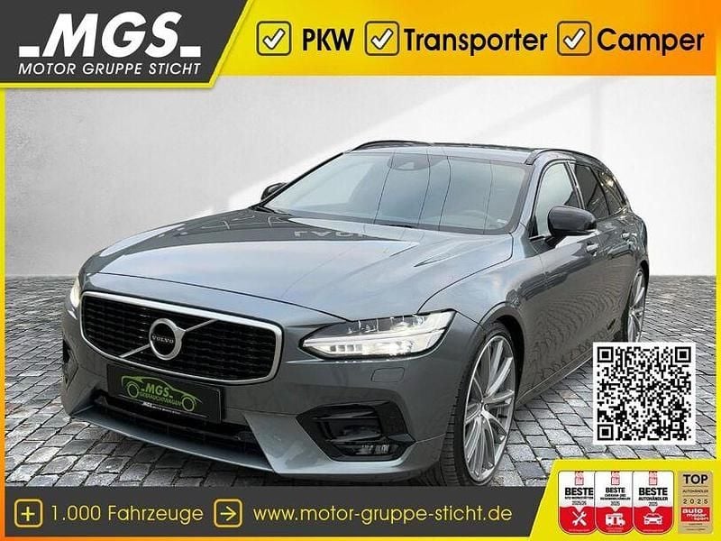 Osmium grau metallic Gebraucht 2020 Volvo V90 R-Design Kombi | 35.870 € (Fairer Preis) - Bild 1/4