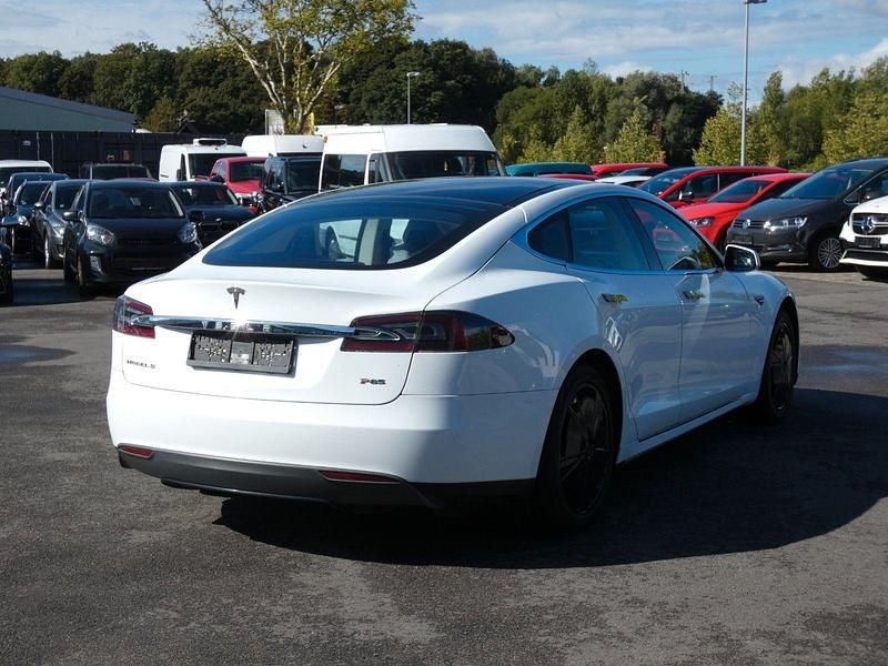 Gebraucht Tesla Model S Performance 309 kW (421 PS) 2013 Weiß Kleinwagen