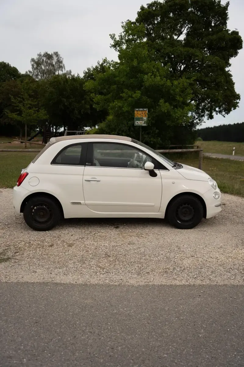 Gebraucht Fiat 500 86 PS (63 kW) 2017 Weiß Cabrio