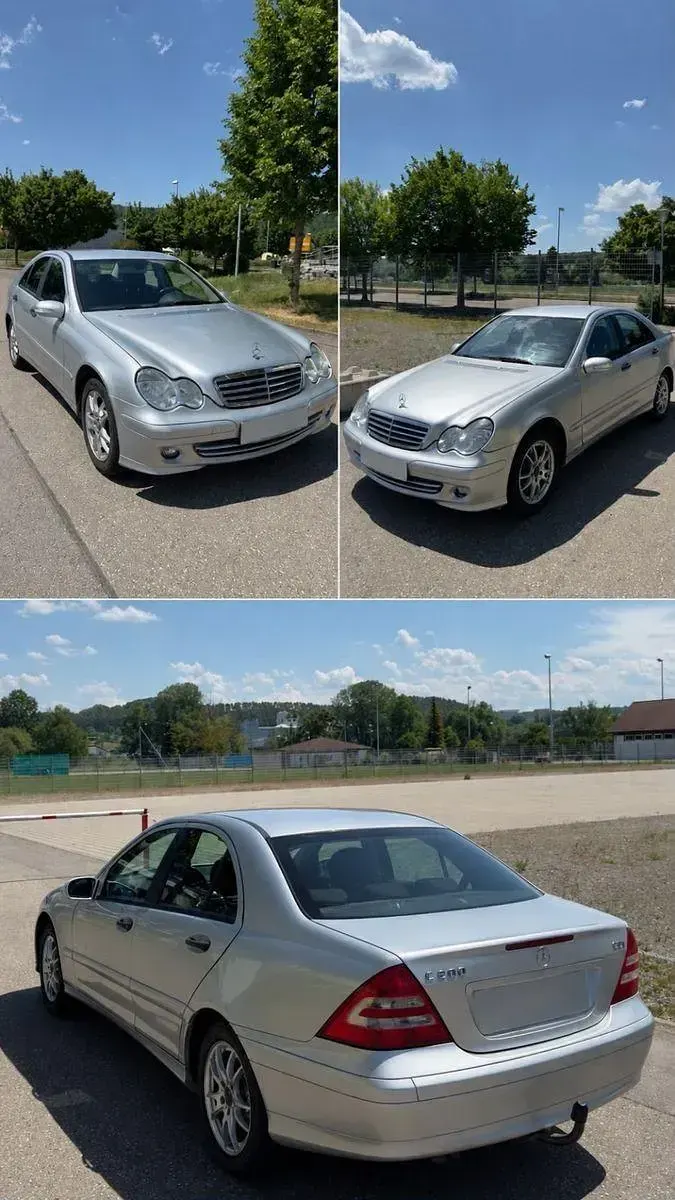 Gebraucht Mercedes C200 Avantgarde 122 PS (89 kW) 2006 Silber Limousine
