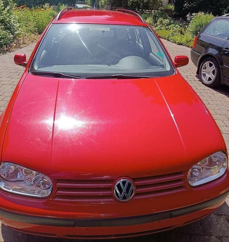 Rot Gebraucht 2000 VW Golf IV Kombi | 2.200 € - Bild 1/4