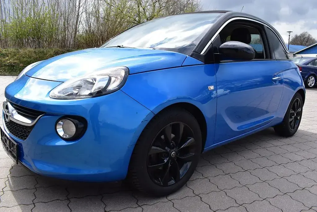 Gebraucht Opel Adam Open Air 87 PS (63 kW) 2017 Blau Kleinwagen