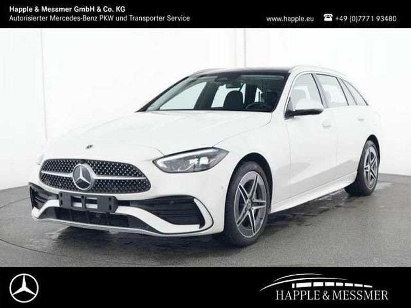 Unilack polarweiß Gebraucht 2024 Mercedes C300 AMG Kombi | 44.900 € (Fairer Preis) - Bild 1/4
