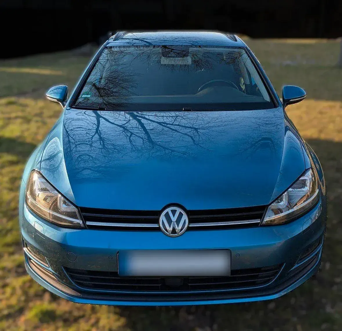 Gebraucht VW Golf VII 110 PS (80 kW) 2016 Blau Kombi