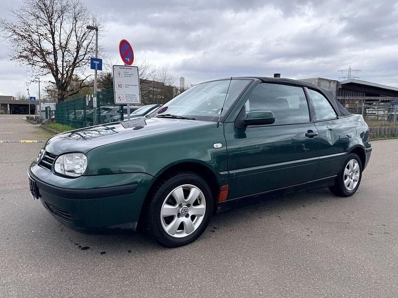 Gebraucht VW Golf Cabriolet Classicline 116 PS (85 kW) 2002 Grün Cabrio