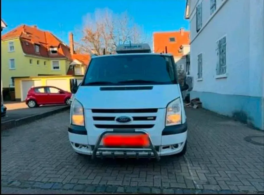 Gebraucht Ford Transit 141 PS (103 kW) 2008 Weiß Van / Kleinbus