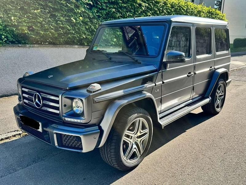 Schwarz Gebraucht 2017 Mercedes G500 AMG line SUV | 106.100 € (Teuer) - Bild 1/4