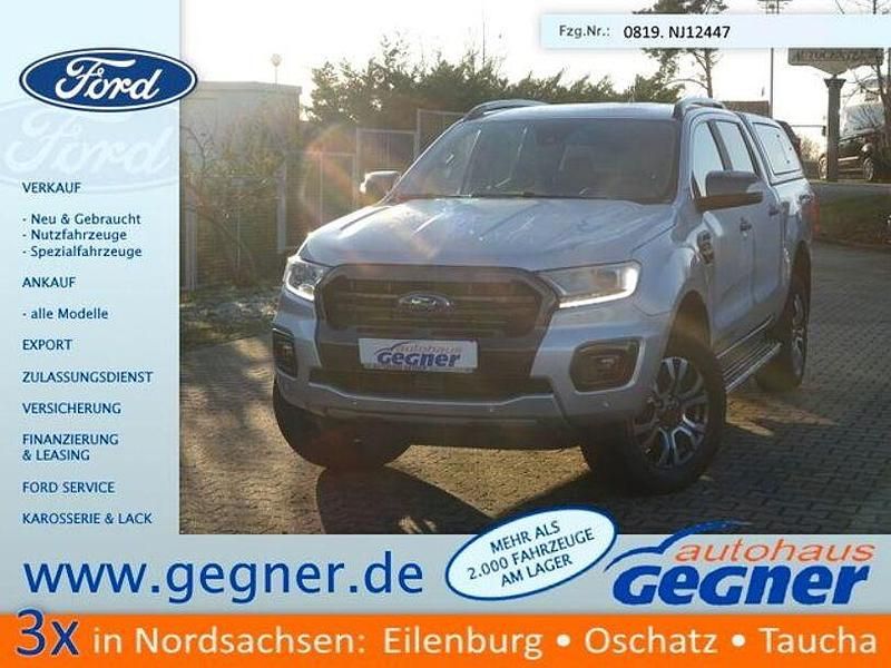 Moondust silber metallic Gebraucht 2022 Ford Ranger Wildtrack Abholung | 38.840 € (Fairer Preis) - Bild 1/4