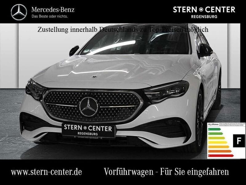 Manufaktur lack manufaktur ... Gebraucht 2025 Mercedes E450 AMG Limousine | 85.470 € (Superpreis) - Bild 1/4