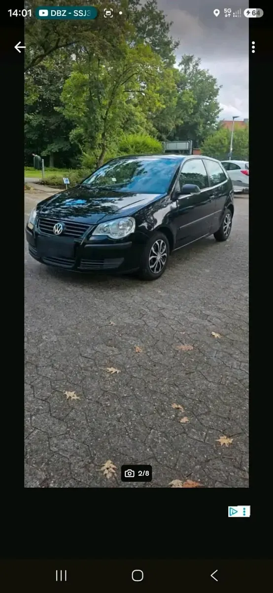 Gebraucht VW Polo 60 PS (44 kW) 2007 Kleinwagen