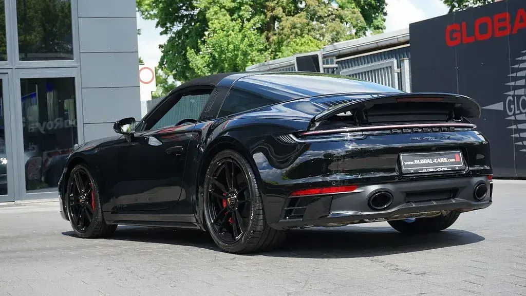 Brugt Porsche 992 480 HK (353 kW) 2022 Sort Cabriolet