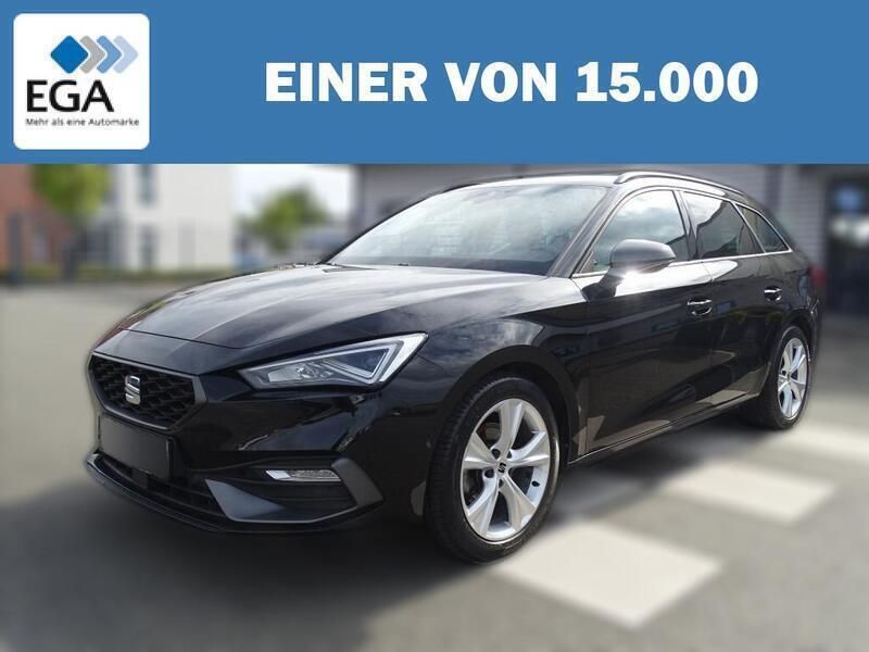 Schwarz metallic Gebraucht 2021 Seat Leon | 26.040 € - Bild 1/4