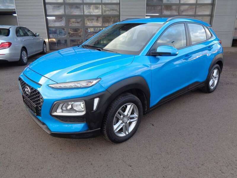 Blau Gebraucht 2019 Hyundai Kona SUV | 14.999 € (Fairer Preis) - Bild 1/4
