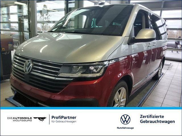 Silber Gebraucht 2021 VW Multivan Generation Six Van | 51.190 € (Teuer) - Bild 1/3