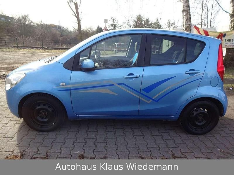 Gebraucht Opel Agila Edition 86 PS (63 kW) 2008 Marokko  blau Kleinwagen