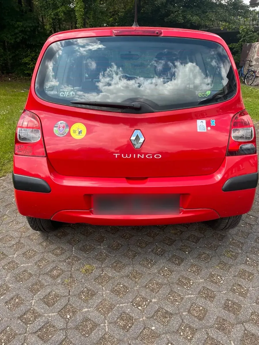 Gebraucht Renault Twingo 58 PS (42 kW) 2008 Rot Kleinwagen