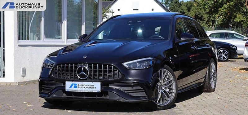 Schwarz Gebraucht 2023 Mercedes C43 AMG AMG Limousine | 51.880 € (Superpreis) - Bild 1/2