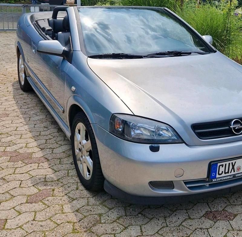 Silber Gebraucht 2002 Opel Astra Cabriolet Cabrio | 1.400 € (Superpreis) - Bild 1/4
