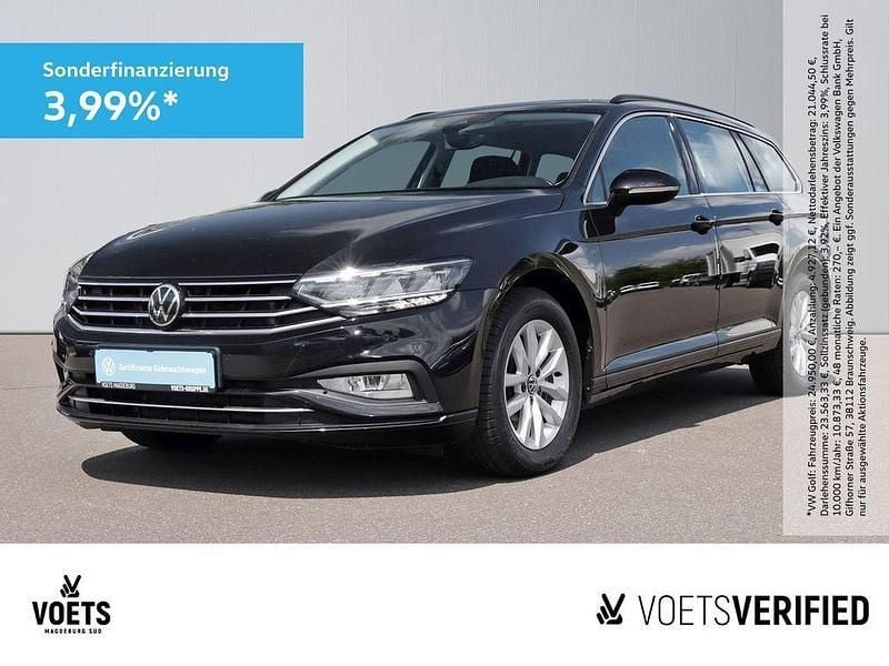 Schwarz Gebraucht 2022 VW Passat Business Kombi | 19.980 € (Guter Preis) - Bild 1/4
