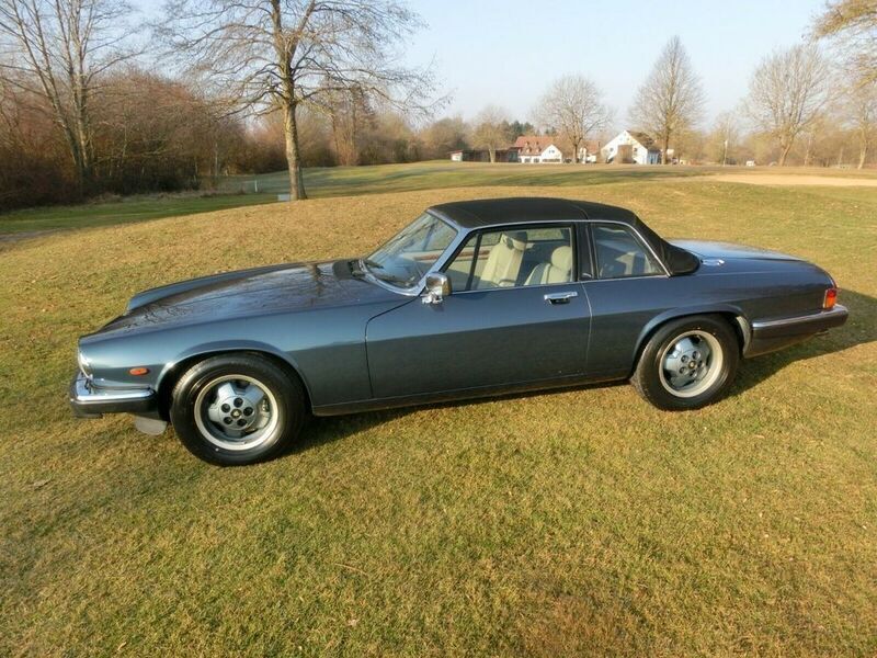 Blau metallic Gebraucht 1986 Jaguar XJS Cabrio | 19.900 € - Bild 1/4