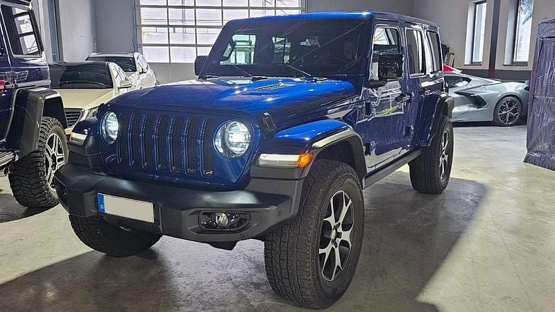 Blau Gebraucht 2020 Jeep Wrangler Overland SUV | 64.500 € - Bild 1/4