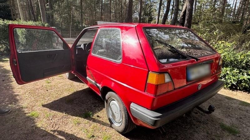 Brugt VW Golf II 54 HK (39 kW) 1990 Rød Hatchback