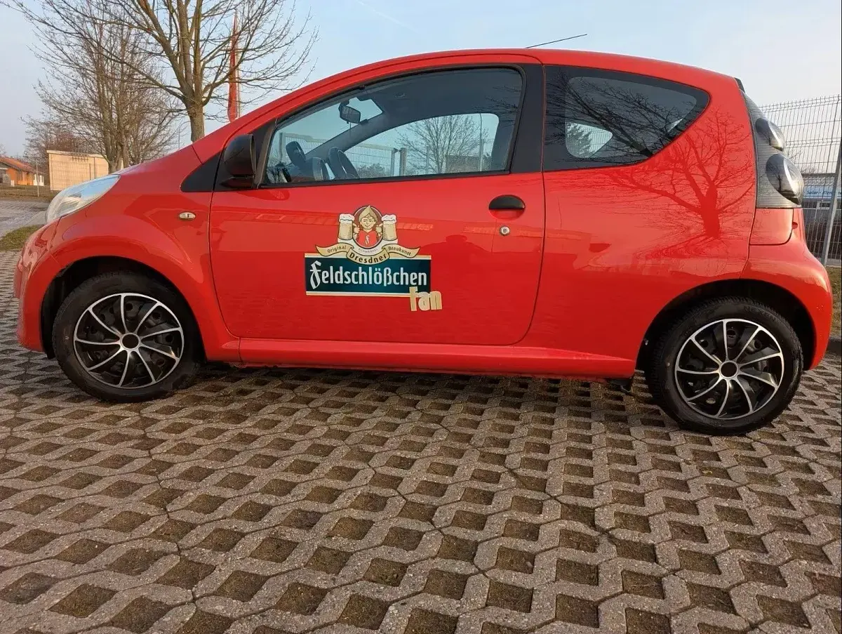 Gebraucht Citroën C1 Advance 68 PS (50 kW) 2009 Rot Kleinwagen