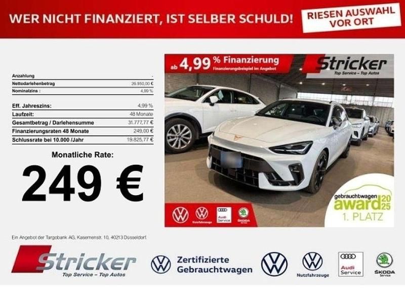 Gebraucht Cupra Leon 150 PS (110 kW) 2025 Glacial weiß metallic (metallic) Kombi
