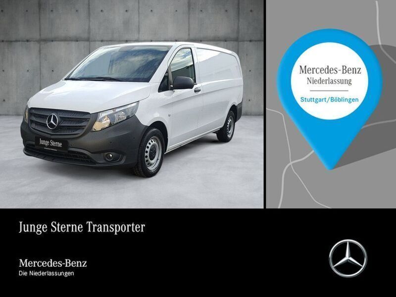 Weiß Gebraucht 2021 Mercedes Vito Van / Kleinbus | 20.563 € (Guter Preis) - Bild 1/4