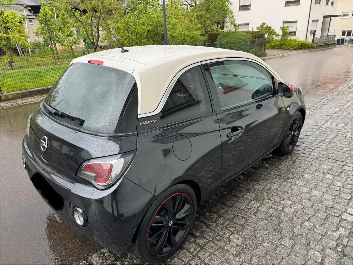 Brugt Opel Adam 87 HK (63 kW) 2015 Sort Hatchback