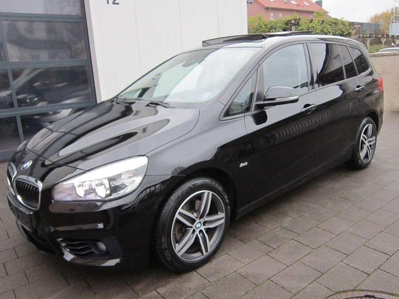 Schwarz Gebraucht 2015 BMW 218 Sport Line Limousine | 9.999 € (Guter Preis) - Bild 1/4
