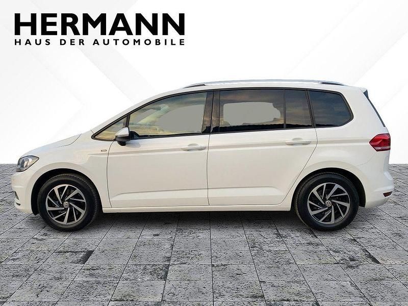 Gebraucht VW Touran Join 110 PS (80 kW) 2018 Pure white (weiß) Van / Kleinbus