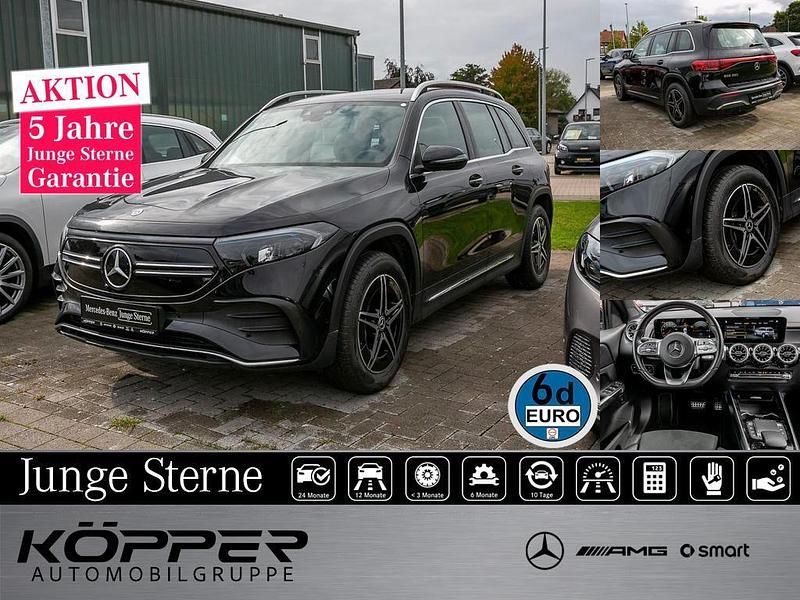 Kosmosschwarz Gebraucht 2023 Mercedes EQB250 Advanced SUV | 30.998 € (Fairer Preis) - Bild 1/4