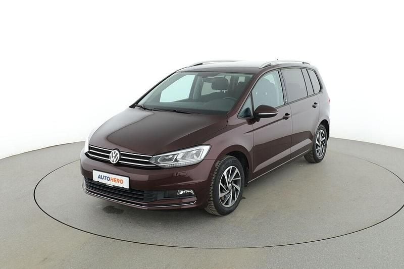 Gebraucht VW Touran Sound 150 PS (110 kW) 2017 Rot Van / Kleinbus