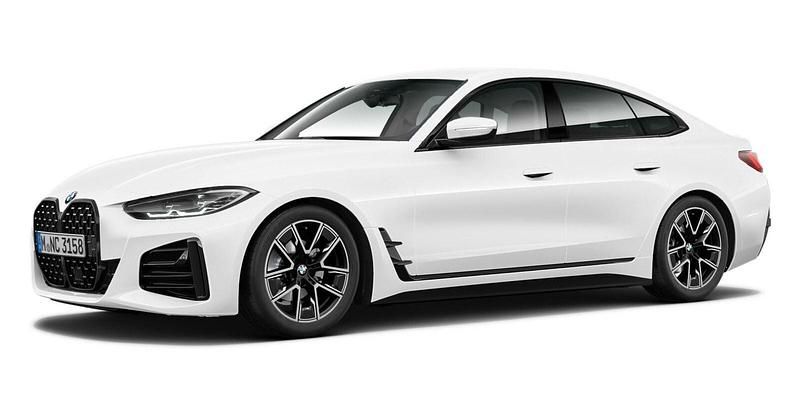 Weiß Gebraucht 2024 BMW 420 Gran Coupé Shadowline Coupé | 44.101 € (Superpreis) - Bild 1/4