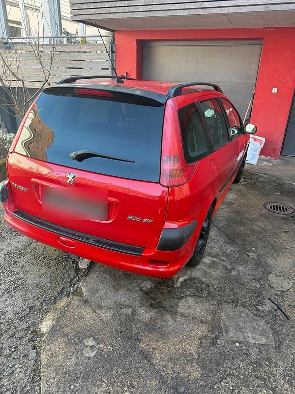 Gebraucht Peugeot 206 75 PS (55 kW) 2004 Rot Kombi